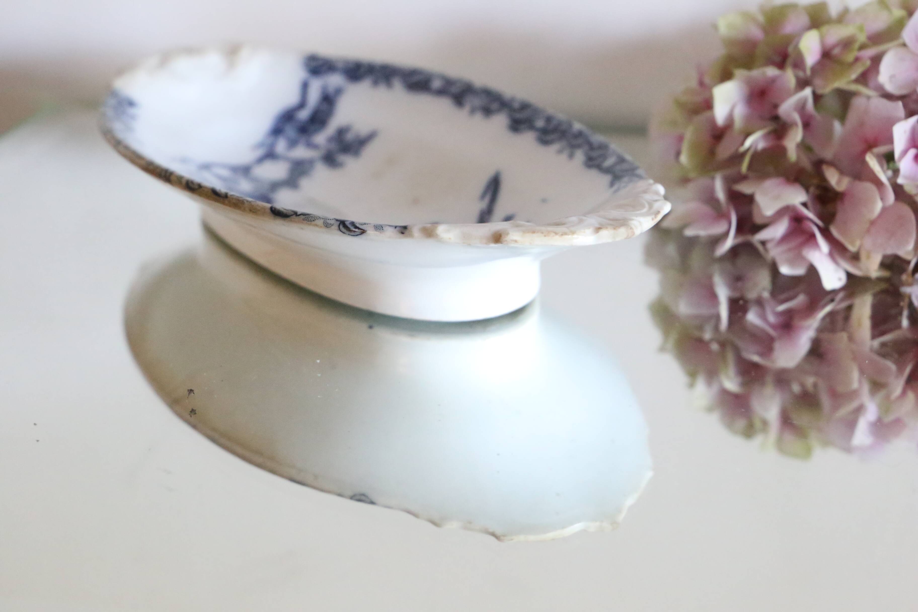 19th century iron clay dish