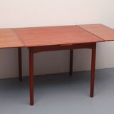 60s extendible diningtable teak square, Sigh & Son Denmark