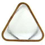 Dirk van Sliedrecht – Vintage 1950s Triangular Glass Table