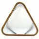 Dirk van Sliedrecht – Vintage 1950s Triangular Glass Table