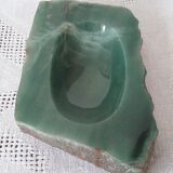 Green marble onyx ashtray