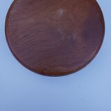 Carved wooden salad bowl