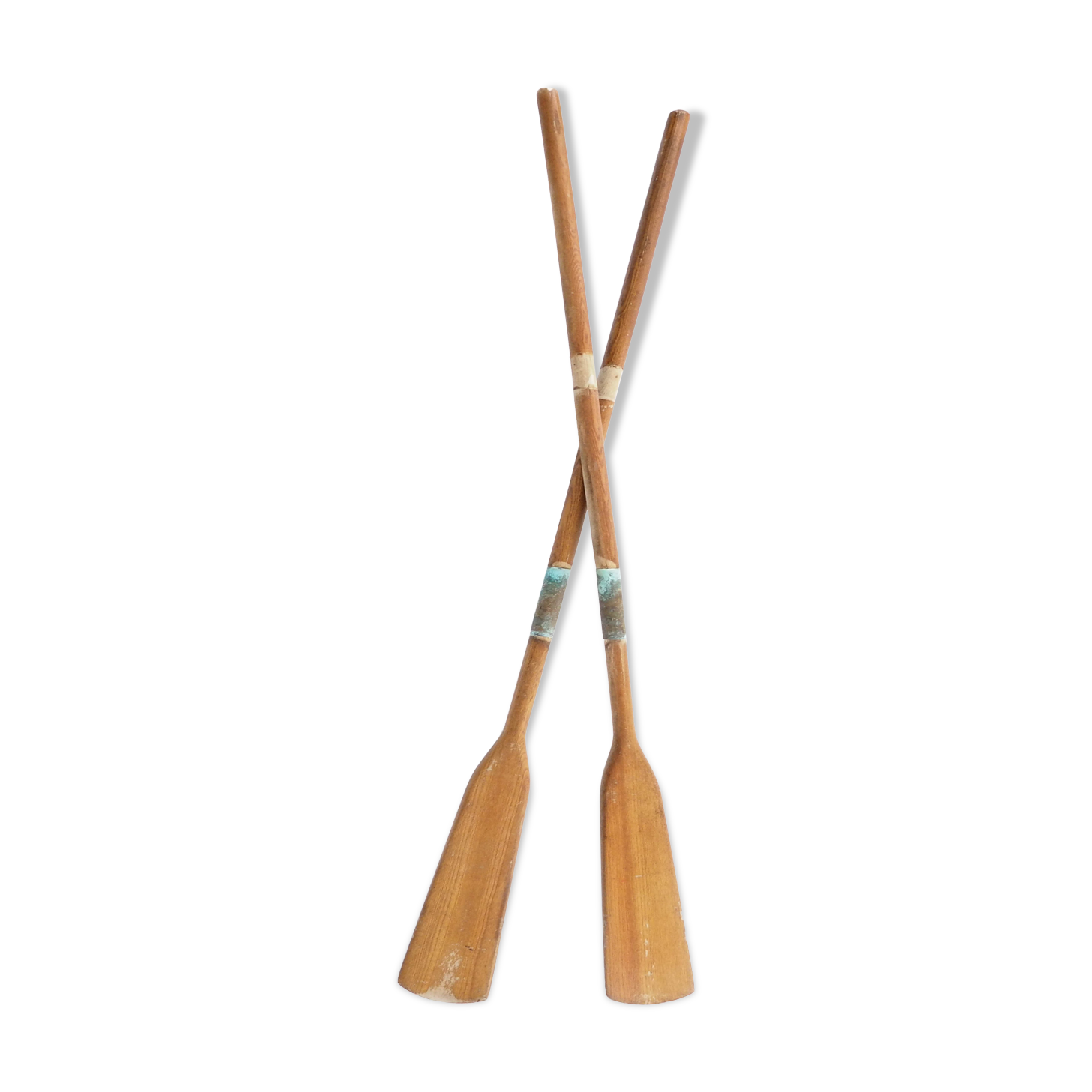 Pair of ancient paddles