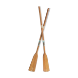 Pair of ancient paddles