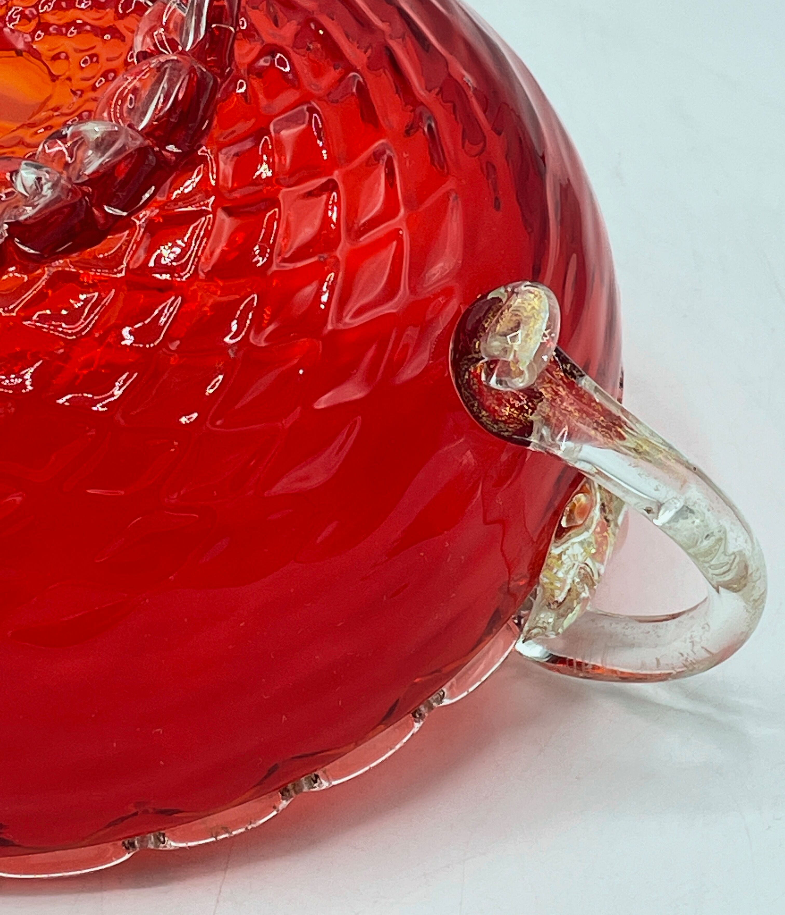 Glass cup, Murano, Italy 1960's