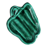 1950s Pepper-Shaped Butter Dish, Signed Vallauris