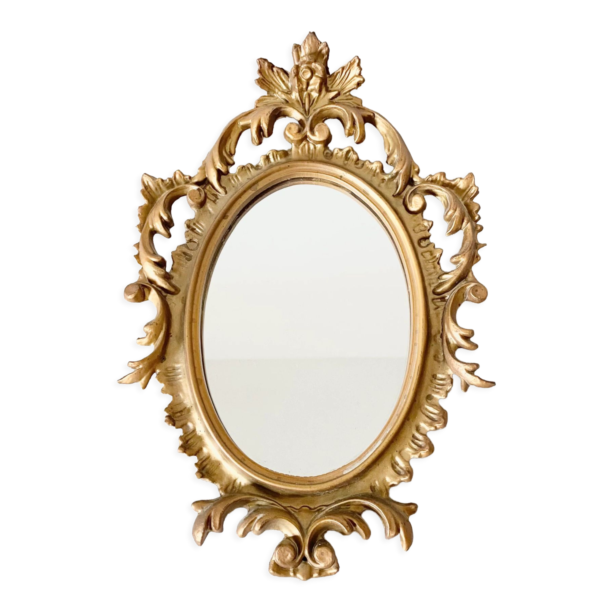 Vintage golden mirror