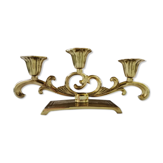 Chandelier en bronze doré