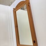 Large mirror 70s/80s solid wood
