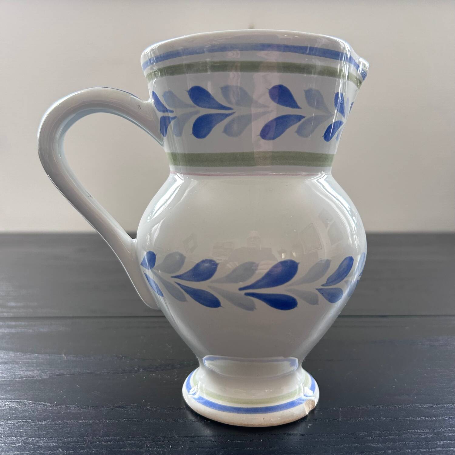 Old Henriot Quimper pitcher