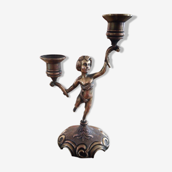 Brass candlestick