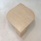 Italian travertine coffee table, 1980's