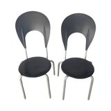 2X Designer chairs by Carlo Bartoli for Ycami