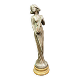 Bronze seal sculpted violinist