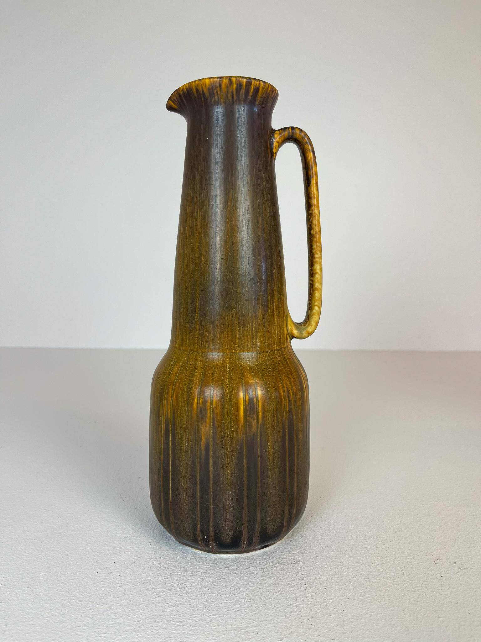 Large Mid-Century Modern Ceramic Vase by Gunnar Nylund, Rörstrand, Sweden