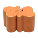 Orange-interlocking Amadeus salt and pepper shaker