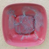 Henri Plisson 1908-2002 signed ceramic