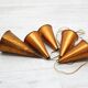 Suspensions coniques par ES Horn Aalestrup, 1970, ensemble (5)