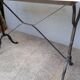 Bistro table for 4 people in white marble