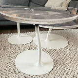 Triptyque table basse mucidule Roche Bobois