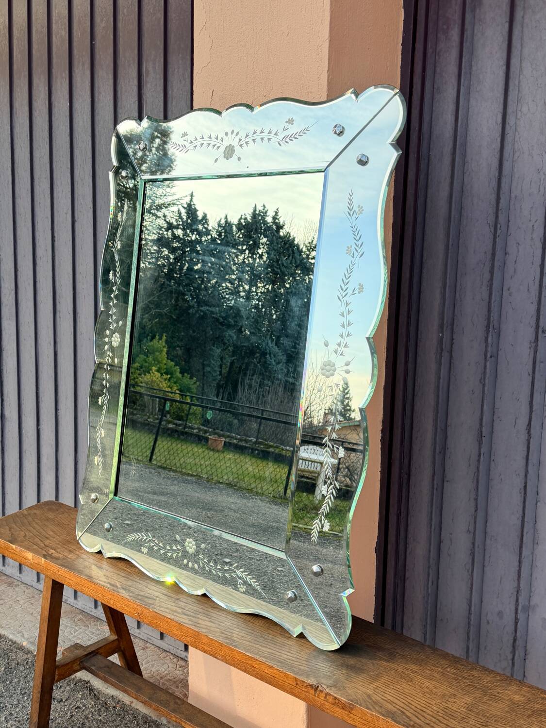 Vintage Venetian mirror