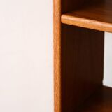 Vintage bookcase with storage compartment