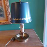 BOUILLOTTE LAMP IN BRONZE, SIGN DECOR