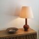 Lampe de table Scandinave en teck - 1960