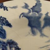 8 blue & white soup plates Broadhurst, Lunéville, Myott and Royal Sphinx Regout Maestricht
