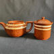 Teapot coffee maker Digoin Sarreguemines model Mary