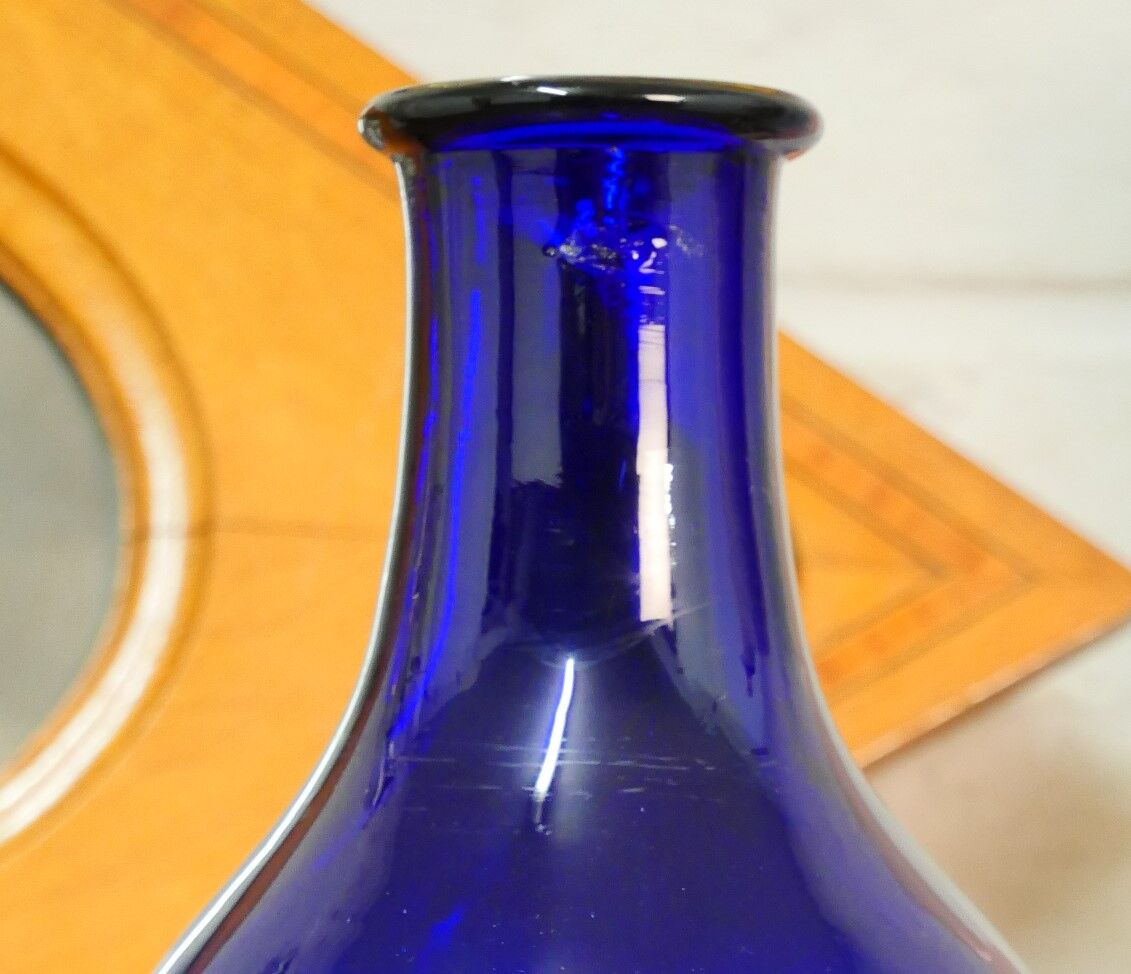 Blown glass vase