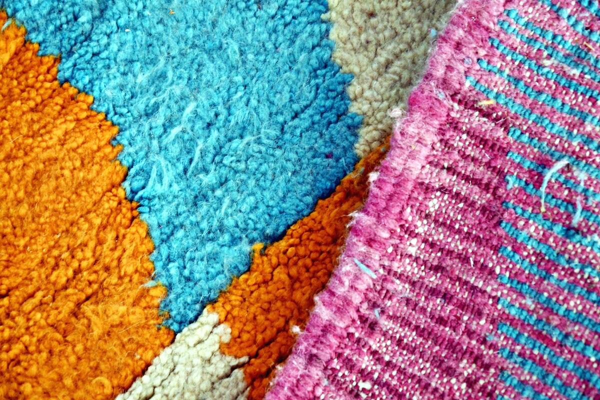 Moroccan Berber carpet hallway Boujaad 288 x 80 cm new