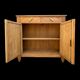 Art Deco buffet in raw and solid oak, 1935