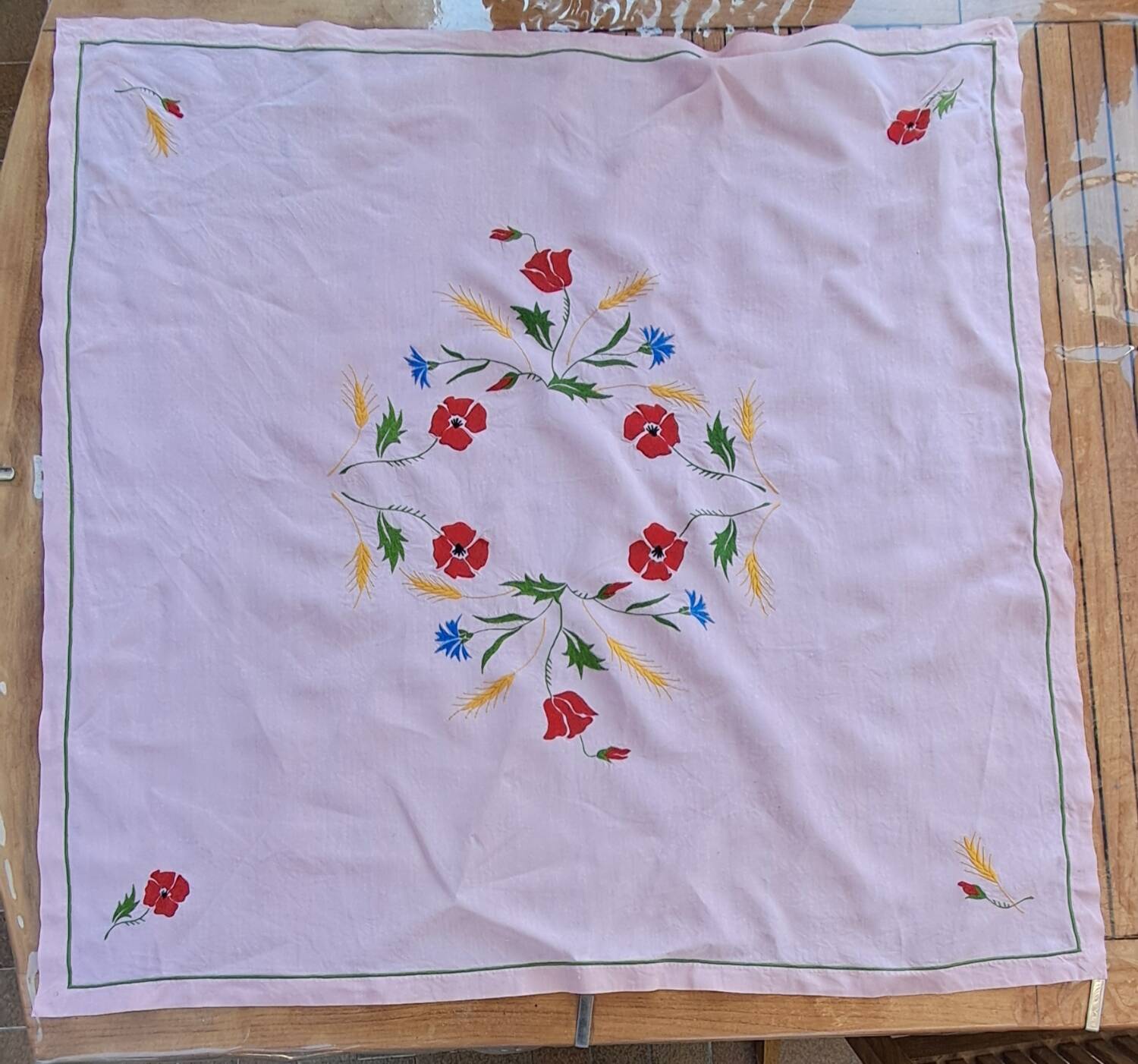 Square tablecloth