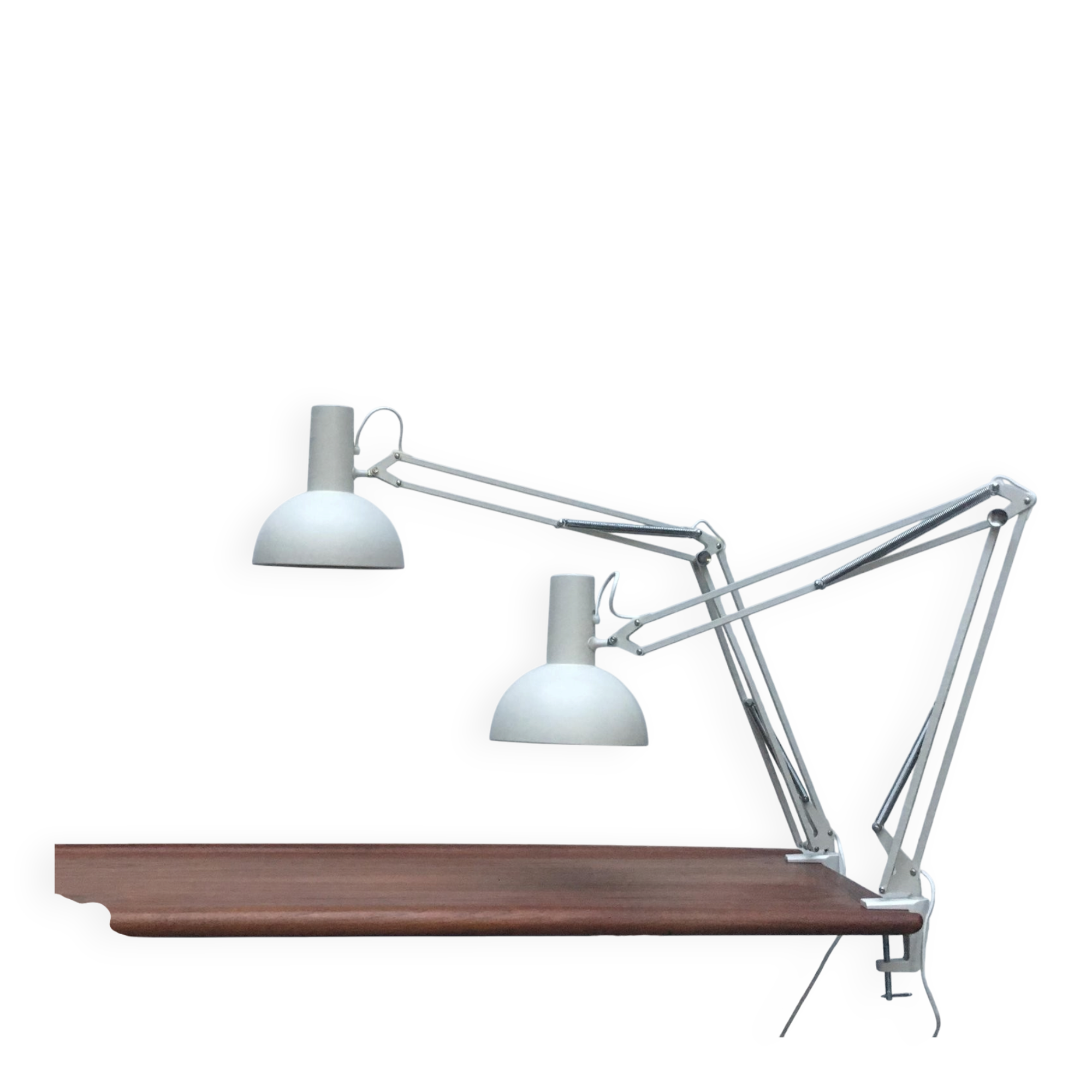 IT Mid-Century Desk Lamp by Louis Poulsen, 1970s, Set of 2