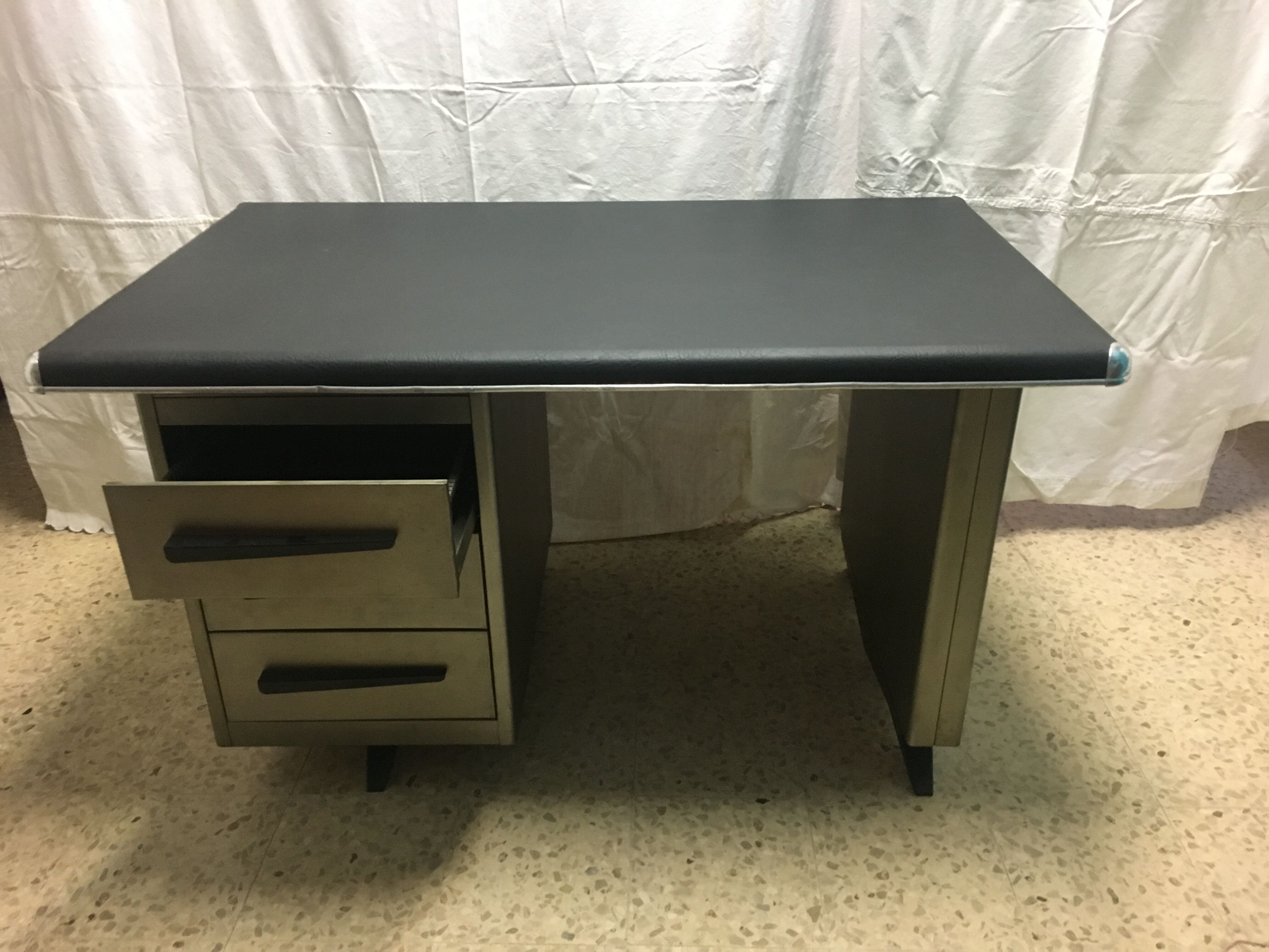 Industrial metal desk from the 60s