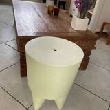 Pair of BUBU XI STARK almond glass stools