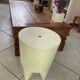 Pair of BUBU XI STARK almond glass stools