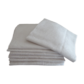Lot 7 old cotton damask napkins 60 x 64