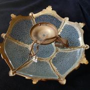 Bronze-gilt ceiling light and glass – Louis XV style