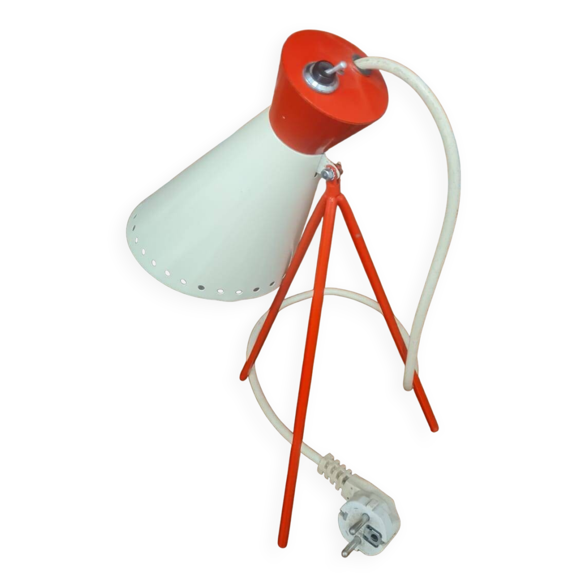 Vintage Model 1618 Table Lamp by Josef Hůrka for Napako, 1954