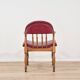 Paire de fauteuils en bois des années 1950