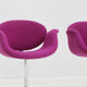 Set of 4 Artifort Little Tulip swivel dining room chairs by Pierre Paulin