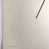 André beaudin, untitled, 1970. original lithograph signed in pencil