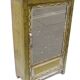 Buffet vintage miroir ancien meuble teck art deco patine verte d'origine