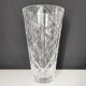 Vase en cristal décor de pastilles 25,5 cm
