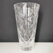 Vase en cristal décor de pastilles 25,5 cm