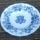 Very old BWM English porcelain plate/serving dish from Brown Westhead Moor