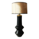 Lampe en ceramique noir