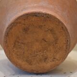 Old glazed ceramic jug